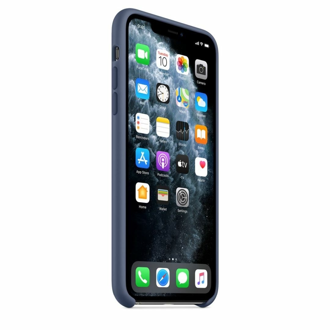 Apple(アップル)の新品Apple純正iPhone11Pro Maxシリコンケース アラスカンブルー スマホ/家電/カメラのスマホアクセサリー(iPhoneケース)の商品写真