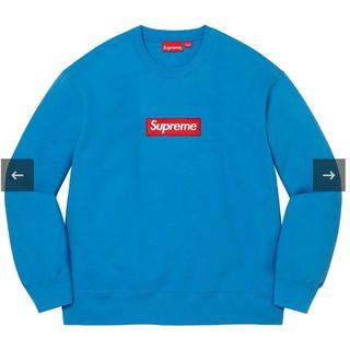 シュプリーム(Supreme)のSupreme Box Logo Crewneck Blue M(スウェット)