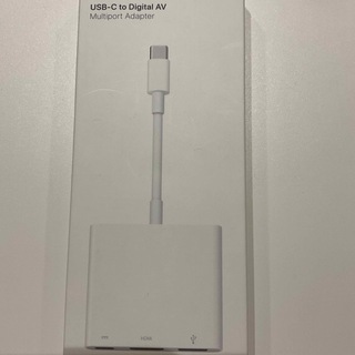 アップル(Apple)のApple アップル USB-C Digital AV Multiport(その他)
