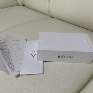 アイフォーン(iPhone)のiPhone6 の箱　イヤフォンケース(その他)