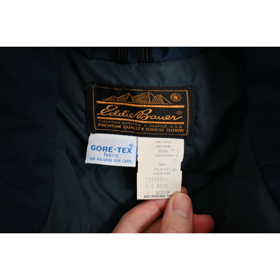 Eddie Bauer(エディーバウアー)のエディーバウアー　ゴアテックスダウン　USA製 メンズのジャケット/アウター(ダウンジャケット)の商品写真