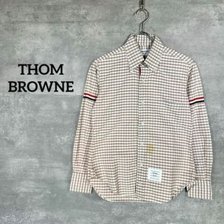 トムブラウン(THOM BROWNE)の『THOM BROWNE.』 トムブラウン チェック柄 ボタンダウンシャツ(シャツ)