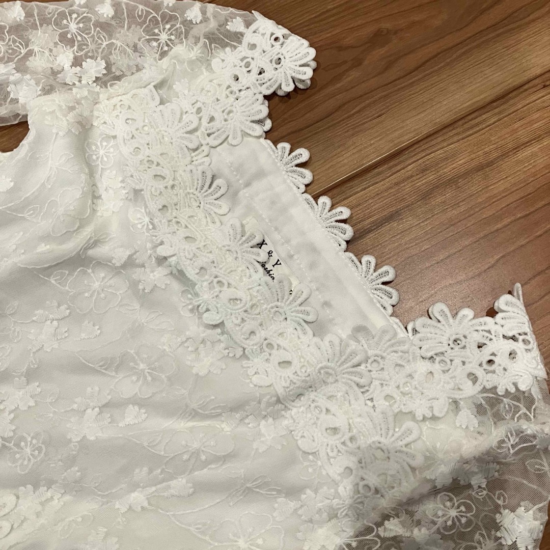 ウエディングドレス　二次会　前撮り　白 レディースのフォーマル/ドレス(ウェディングドレス)の商品写真
