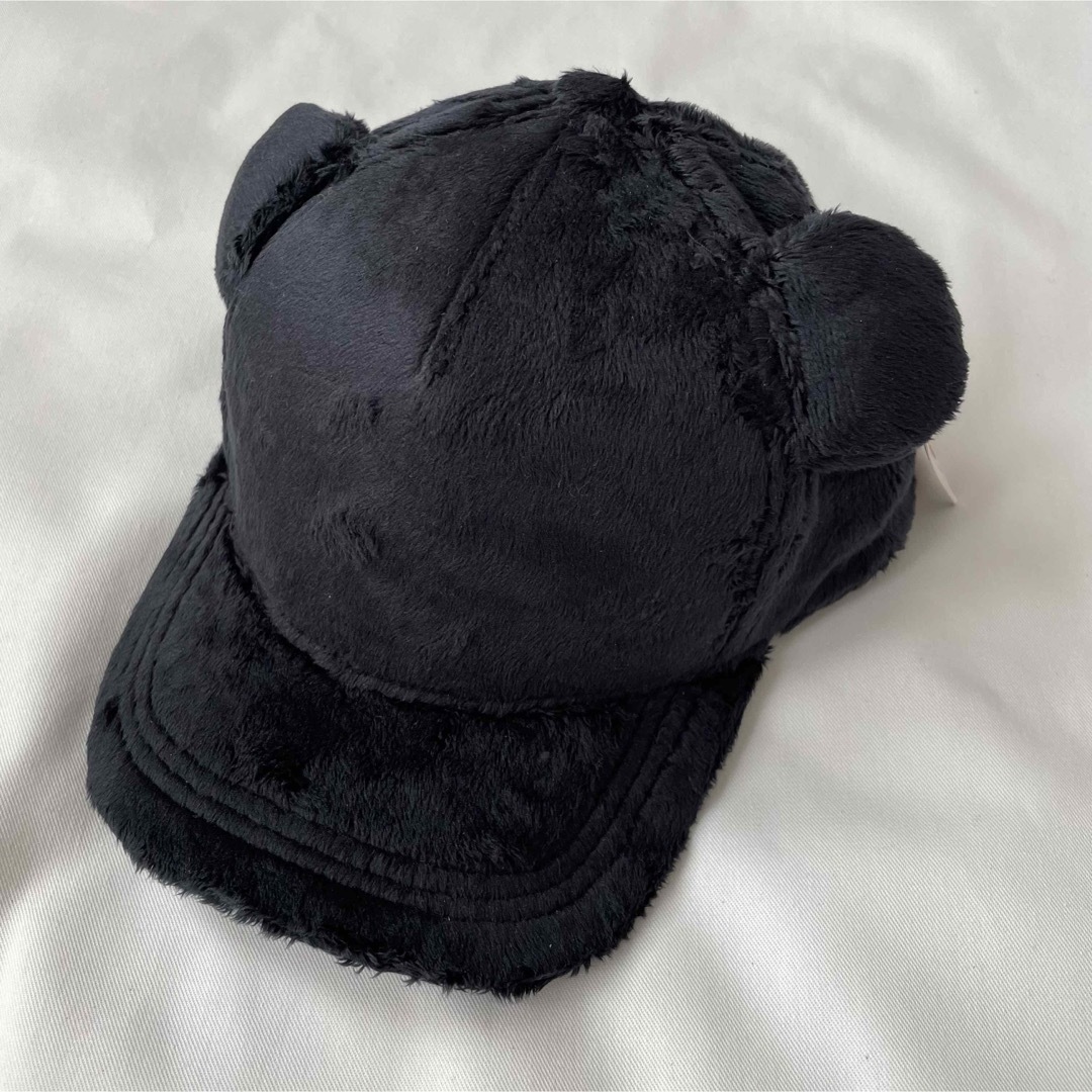 こどもビームス(コドモビームス)の【新品未使用】BEAU LOVES Teddy Bear Fur Cap キッズ/ベビー/マタニティのこども用ファッション小物(帽子)の商品写真