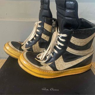 リックオウエンス(Rick Owens)のRick Owens リックオウエンス初期ジオバスケット(スニーカー)