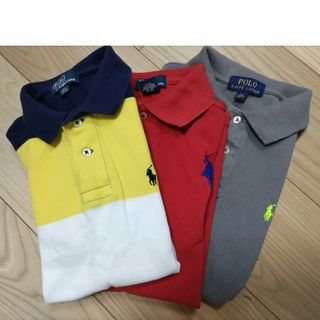 POLO RALPH LAUREN - 新品 ポロベア刺繍 キッズポロシャツ ４T 110の