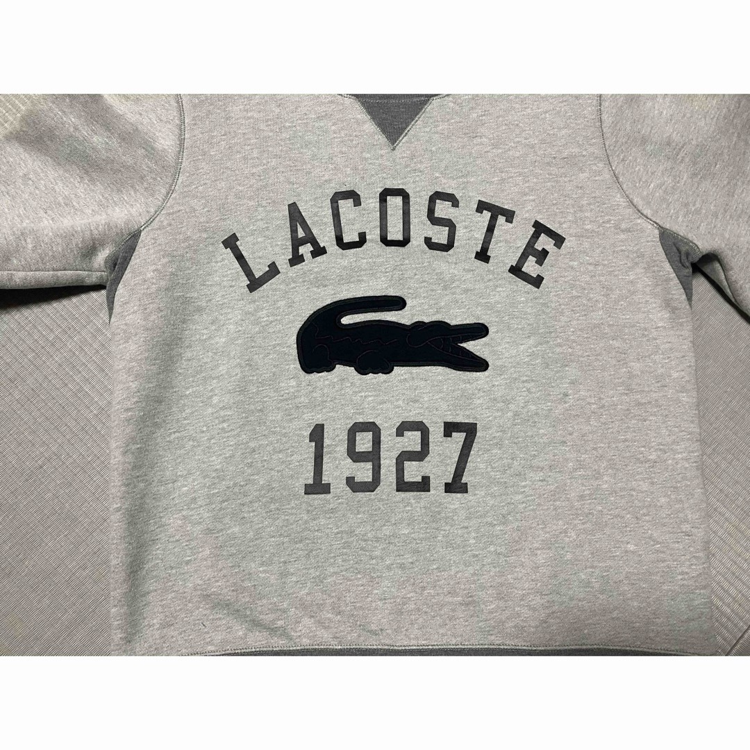 LACOSTE(ラコステ)のラコステ　ビッグロゴトレーナー レディースのトップス(トレーナー/スウェット)の商品写真