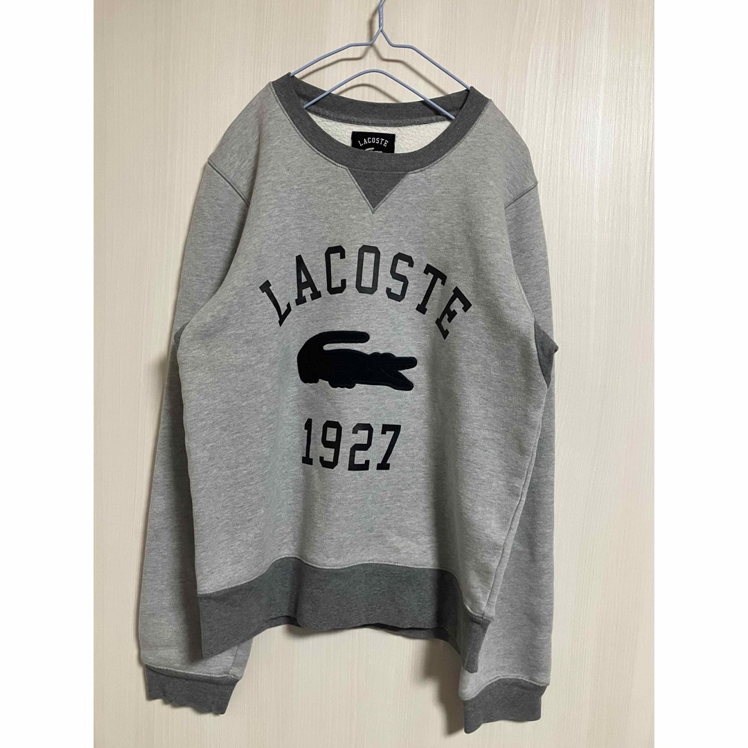 LACOSTE(ラコステ)のラコステ　ビッグロゴトレーナー レディースのトップス(トレーナー/スウェット)の商品写真