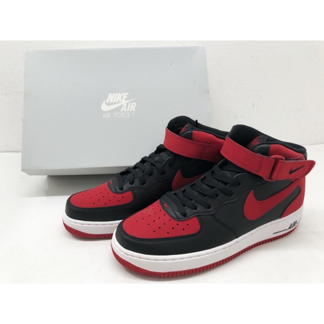 靴/シューズNIKE(ナイキ) AIR FORCE 1 MID 07 エア フォース 1 ミッド BRED ブレッド / 315123-029 27.0cm 【64499-007】