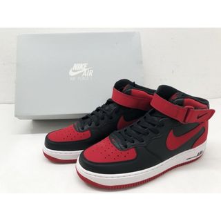 ナイキ(NIKE)のNIKE(ナイキ) AIR FORCE 1 MID 07 エア フォース 1 ミッド BRED ブレッド / 315123-029 27.0cm 【64499-007】(スニーカー)