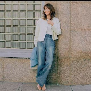 シンゾーン(Shinzone)のSHINZONE　ザシンゾーン　RANCH PANTS デニム　34(デニム/ジーンズ)