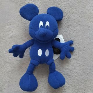 ユニクロ(UNIQLO)のお値下！　disney　ユニクロ限定　ミッキー　フリース素材　ブルー(ぬいぐるみ)