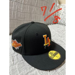 ニューエラー(NEW ERA)のニューエラ　ドジャース　キャップ　カスタム(キャップ)