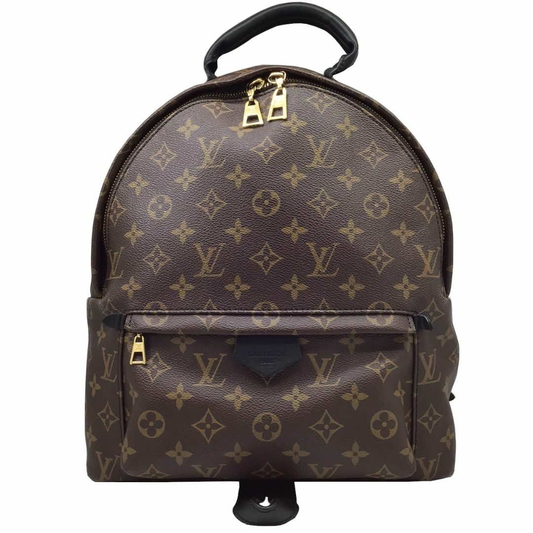 約21cmショルダーLOUIS VUITTON　ルイ ヴィトン　モノグラム　パームスプリングMM　M44874　リュックサック　バックパック　レザー　キャンバス　PVC　バッグ　カバン　鞄　G金具 レディース　メンズ　ユニセックス