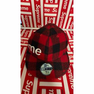 シュプリーム(Supreme)のsupreme/new eraキャップ 7 3/8(キャップ)