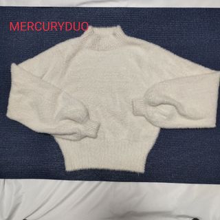 マーキュリーデュオ(MERCURYDUO)のMERCURYDUO　マーキュリーデュオ　シャギーニット　ロングスリーブ(ニット/セーター)