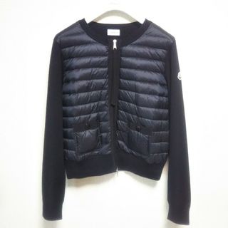 MONCLER モンクレール ニットカーディガン　ネイビーXLサイズ