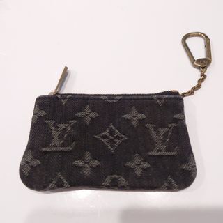 ルイヴィトン(LOUIS VUITTON)の正規　ヴィトン モノグラム デニム ポシェット クレ コインケース(コインケース)