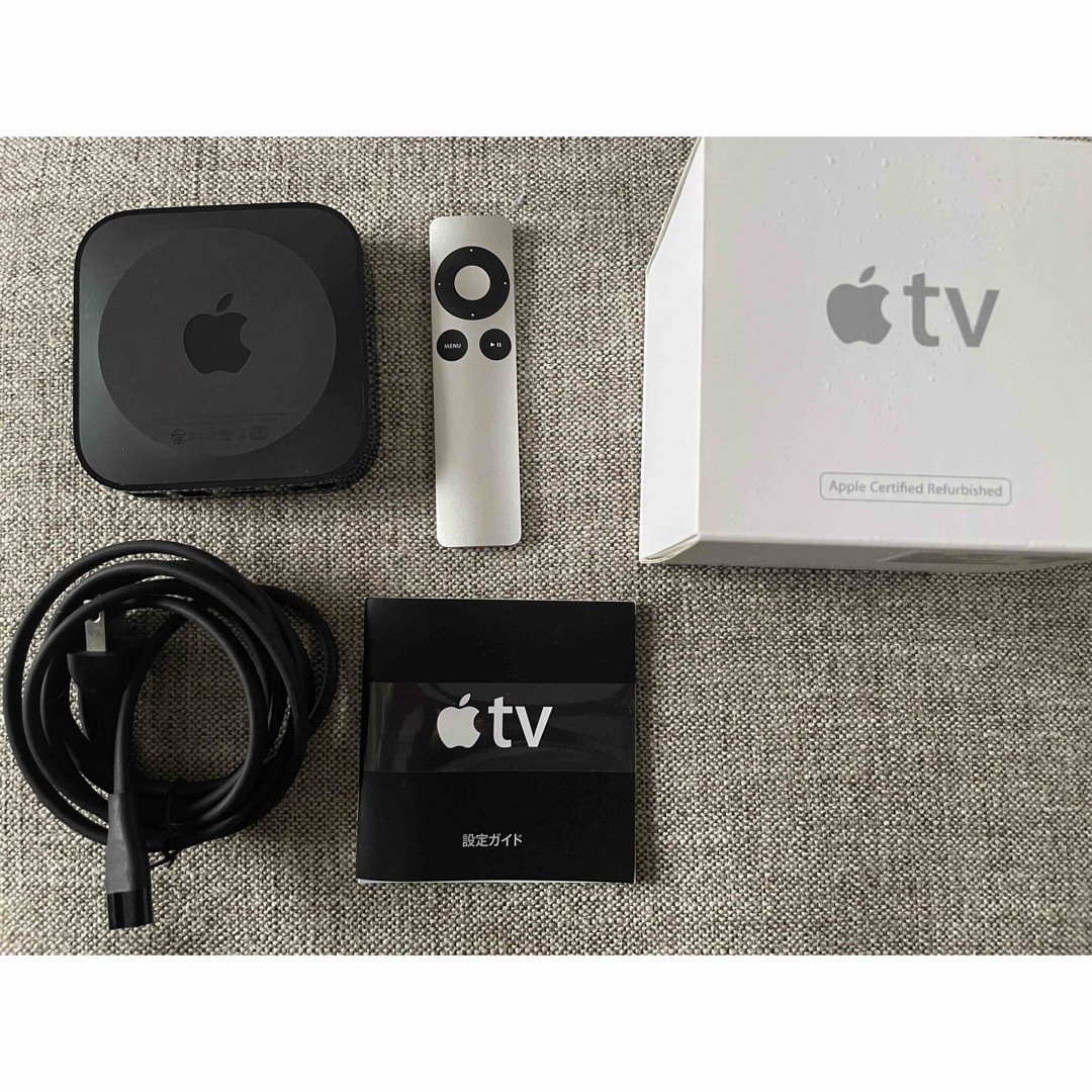 Apple(アップル)のApple TV 第二世代 スマホ/家電/カメラのテレビ/映像機器(その他)の商品写真