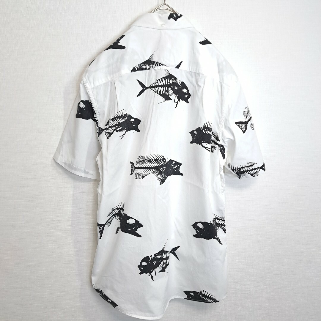 正規品販売 【希少】Supreme 2010ss fishbone shirt 半袖 M