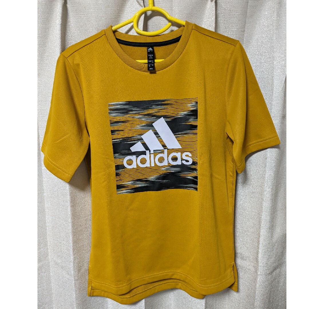 adidas(アディダス)のadidas👕裏毛半袖Tシャツ👕160cm✨美品✨ キッズ/ベビー/マタニティのキッズ服男の子用(90cm~)(Tシャツ/カットソー)の商品写真