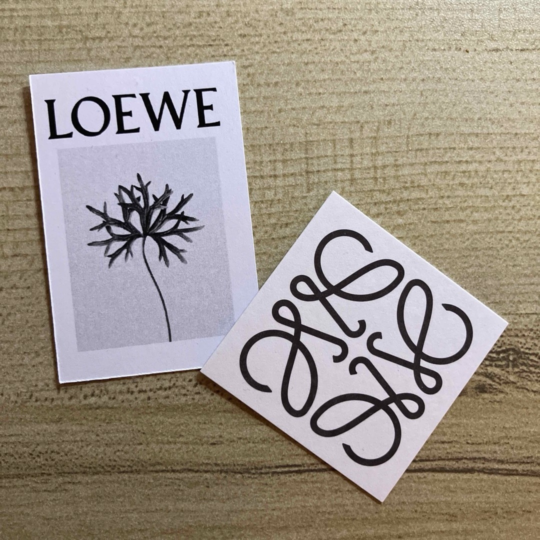 LOEWE(ロエベ)のロエベポストカード ハンドメイドの文具/ステーショナリー(しおり/ステッカー)の商品写真