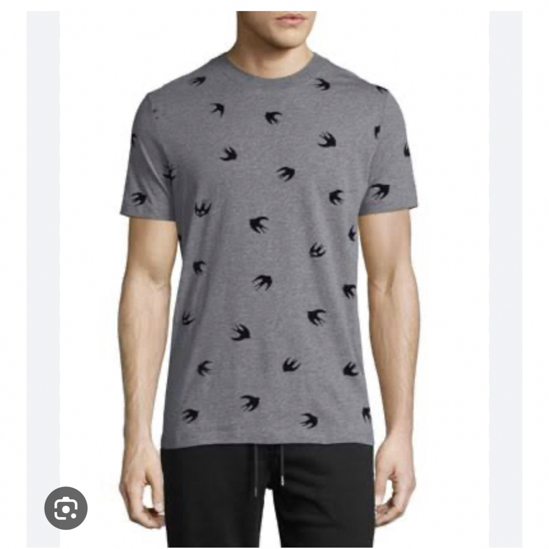 Alexander McQueen(アレキサンダーマックイーン)のMcQ Tシャツ コットン M グレー メンズのトップス(Tシャツ/カットソー(半袖/袖なし))の商品写真