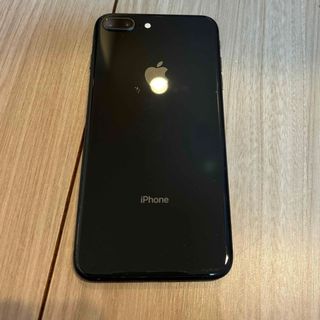 アイフォーン(iPhone)のiPhone8plus 64GB ブラック(スマートフォン本体)