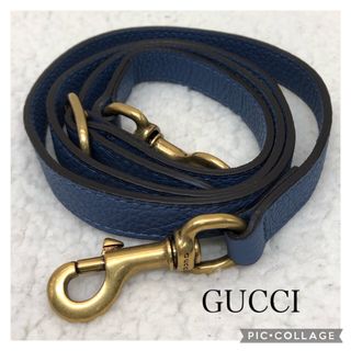 グッチ(Gucci)の美品　GUCCI グッチ　バッグ用レザーショルダーストラップ(その他)