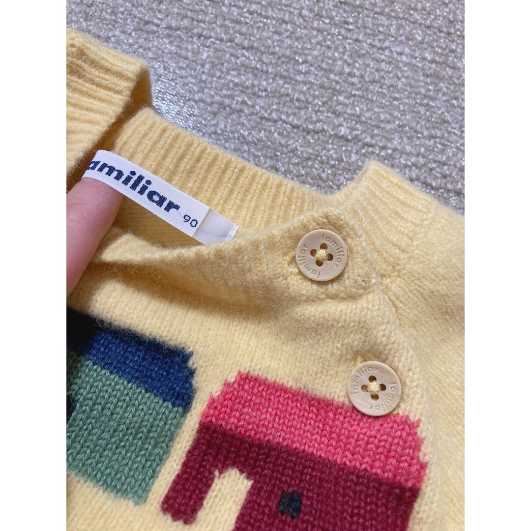 familiar(ファミリア)のfamiliar♡セーター　ニット キッズ/ベビー/マタニティのキッズ服男の子用(90cm~)(ニット)の商品写真