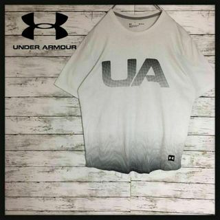 アンダーアーマー(UNDER ARMOUR)の【人気デザイン】アンダーアーマー　半袖プリントTシャツ　人気グレーM K221(Tシャツ/カットソー(半袖/袖なし))