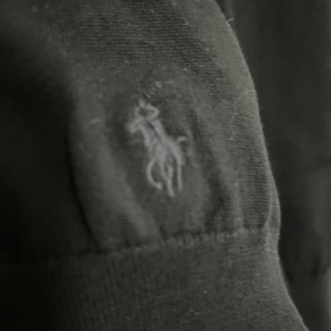 POLO RALPH LAUREN(ポロラルフローレン)のポロラルフローレン 半袖ニット 黒 レディースのトップス(Tシャツ(半袖/袖なし))の商品写真