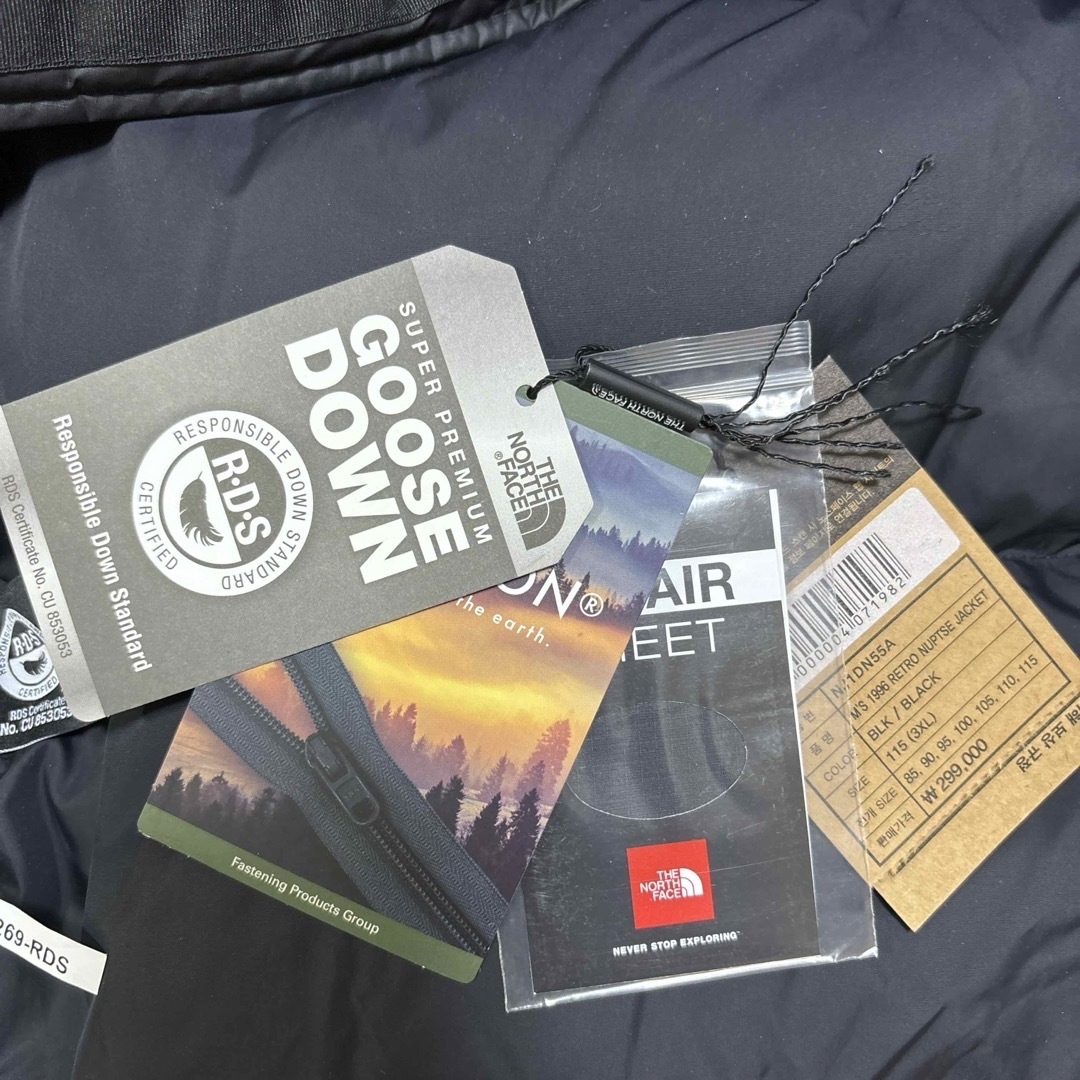 THE NORTH FACE(ザノースフェイス)の3XL 1996 RETRO eco NUPTSE JACKET メンズのジャケット/アウター(ダウンジャケット)の商品写真