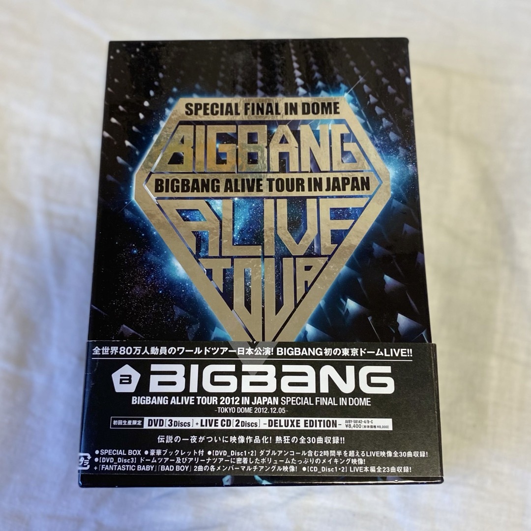 BIGBANG(ビッグバン)のBIGBANG　ALIVE　TOUR　2012　IN　JAPAN　SPECIAL エンタメ/ホビーのDVD/ブルーレイ(ミュージック)の商品写真