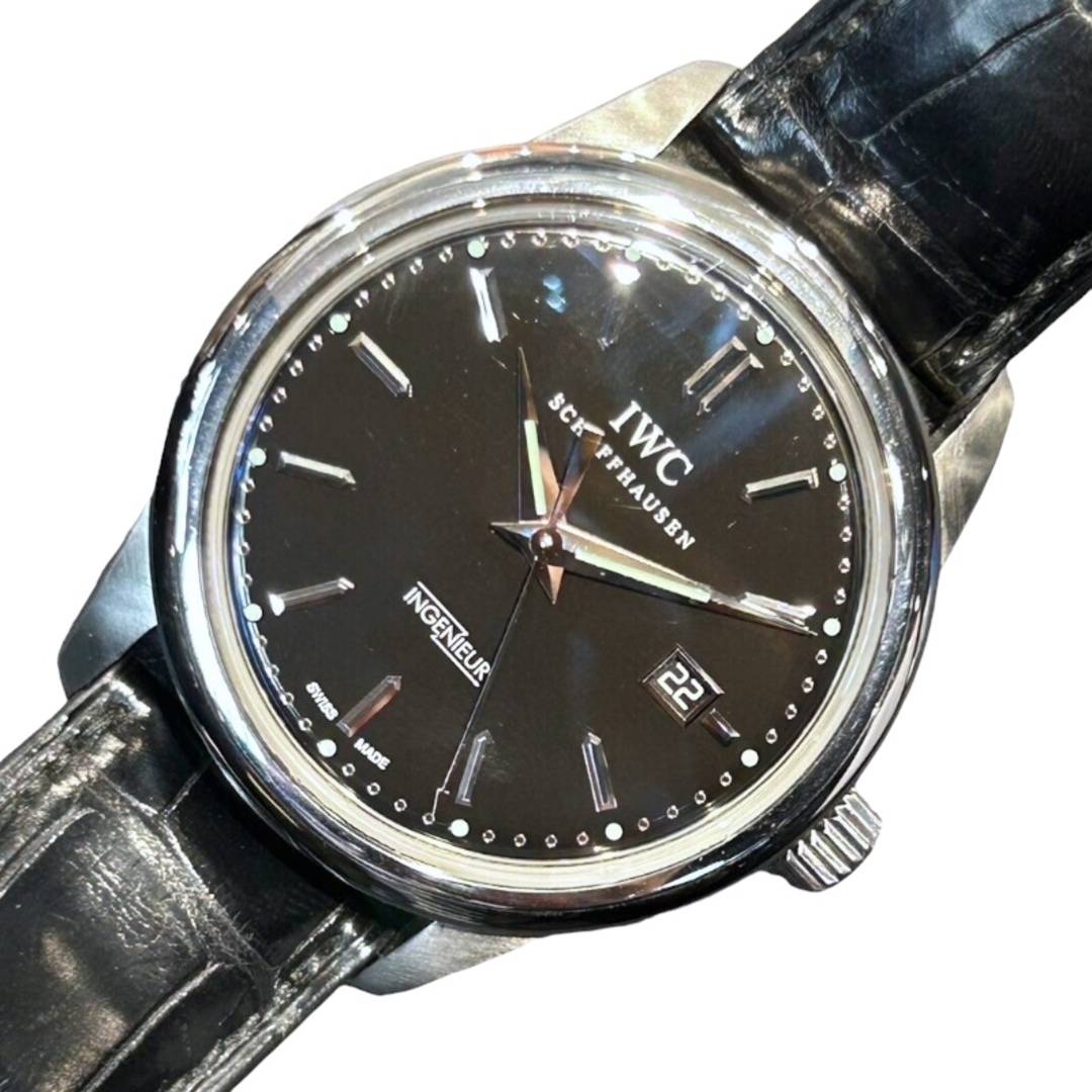 インターナショナルウォッチカンパニー IWC ヴィンテージ インヂュニア IW32301 ブラック ステンレススチール メンズ 腕時計時計