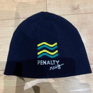 ペナルティ(PENALTY)の【美品】PENALTYリバーシブルニットキャップ(スポーツ選手)