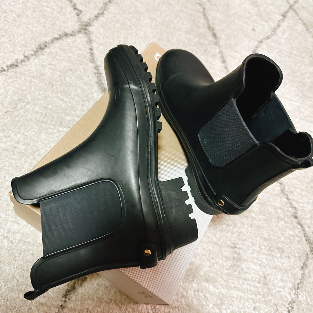DIANA(ダイアナ)の美品♡DIANA♡サイドゴアレインブーツ レディースの靴/シューズ(レインブーツ/長靴)の商品写真