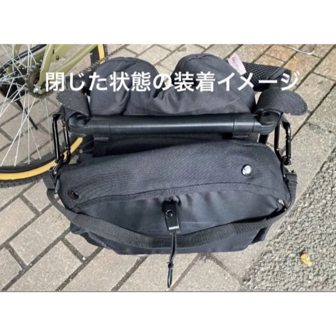 cybex(サイベックス)の【新品/即日発送】ベビーカー　肩がけベルト(ショルダーベルト) ブラック×グレー キッズ/ベビー/マタニティの外出/移動用品(ベビーカー/バギー)の商品写真