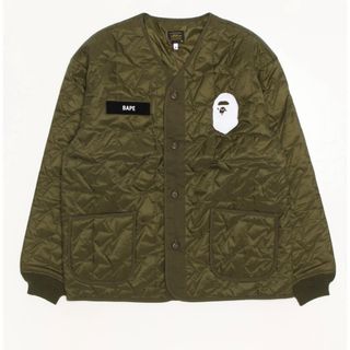 A BATHING APE - BAPE MILITARY PATCH LINER JACKET