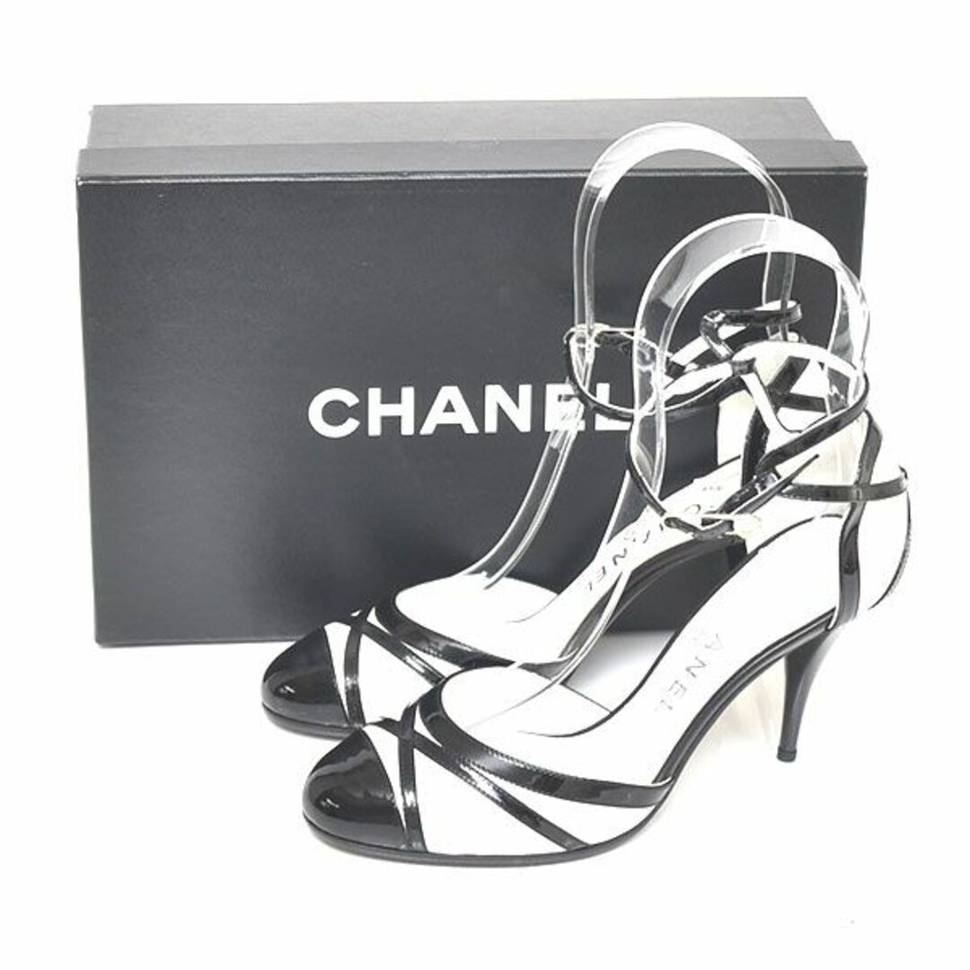 CHANEL - 新品♪シャネル ココマーク パール ストラップ パンプス 36C CHANEL - 新品♪シャネル ココマーク パール ストラップ パンプス 36C
