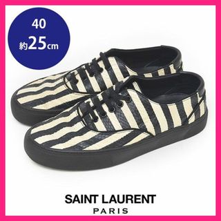 SAINT LAURENT PARIS サンローランパリ Women's SL06 20 Court Classic Star クラシックスター スニーカ ガンメタル GE 503109288センチワイズ