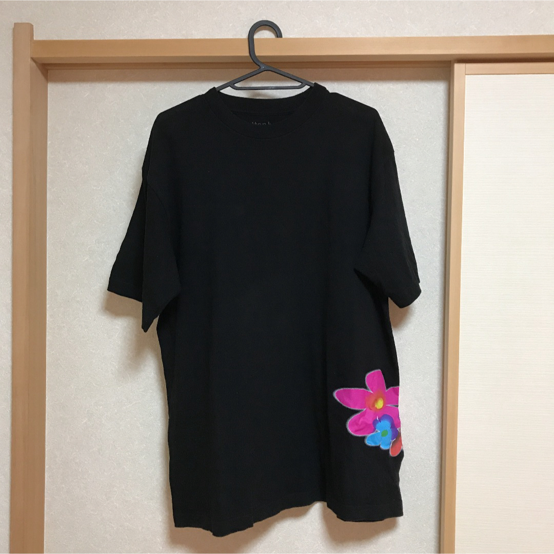 GOODENOUGH(グッドイナフ)のGOODENOUGH 2002 GDEH ワンポイント花　希少 メンズのトップス(Tシャツ/カットソー(半袖/袖なし))の商品写真