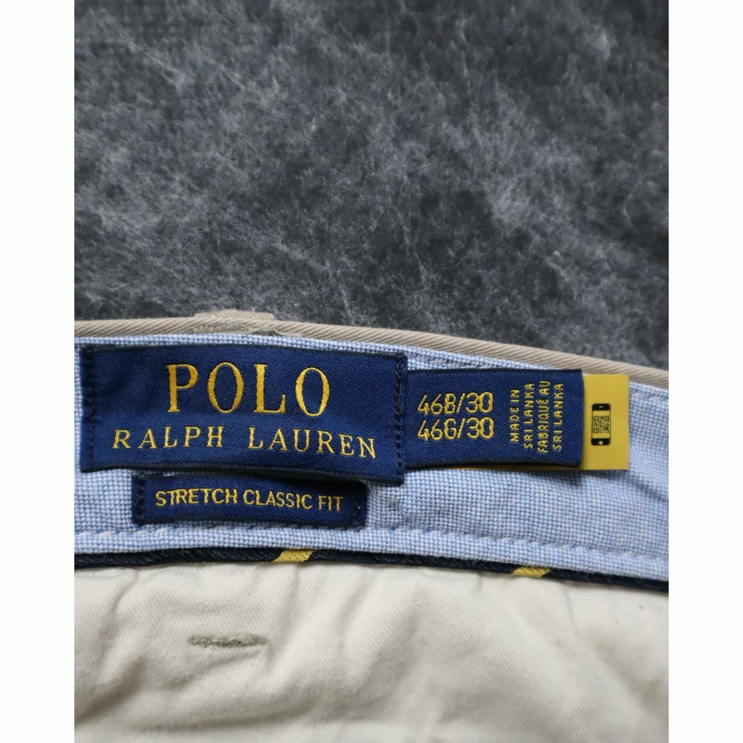 POLO RALPH LAUREN(ポロラルフローレン)の【ポロラルフローレン】ワイド ルーズ クラシック チノパン W46 ベージュ メンズのパンツ(チノパン)の商品写真