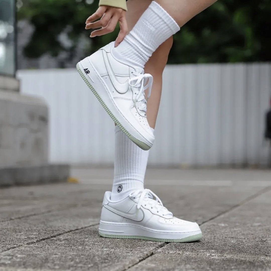 NIKE - 23【新品】NIKE AIR FORCE 1 GSエアフォース1ハニーデューの