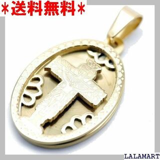 ☆人気商品 シルバーワン bi イエスキリスト 黄金の十字 charm 122(その他)