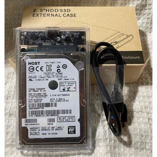 2.5インチUSB接続650GBハードディスク(その他)