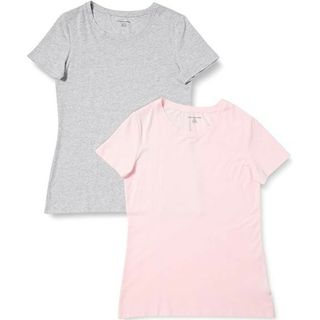 Amazon - Amazon Essentials Tシャツ クルーネック 半袖 レディース