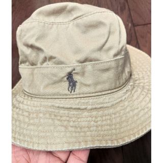 ポロラルフローレン(POLO RALPH LAUREN)のPOLO RALPH LAUREN　ハット　M　ベージュ　古着(ハット)