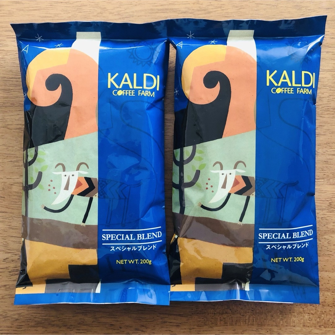 KALDI(カルディ)の【カルディ】 スペシャルブレンド 2袋　KALDI コーヒー粉　珈琲　中挽 食品/飲料/酒の飲料(コーヒー)の商品写真