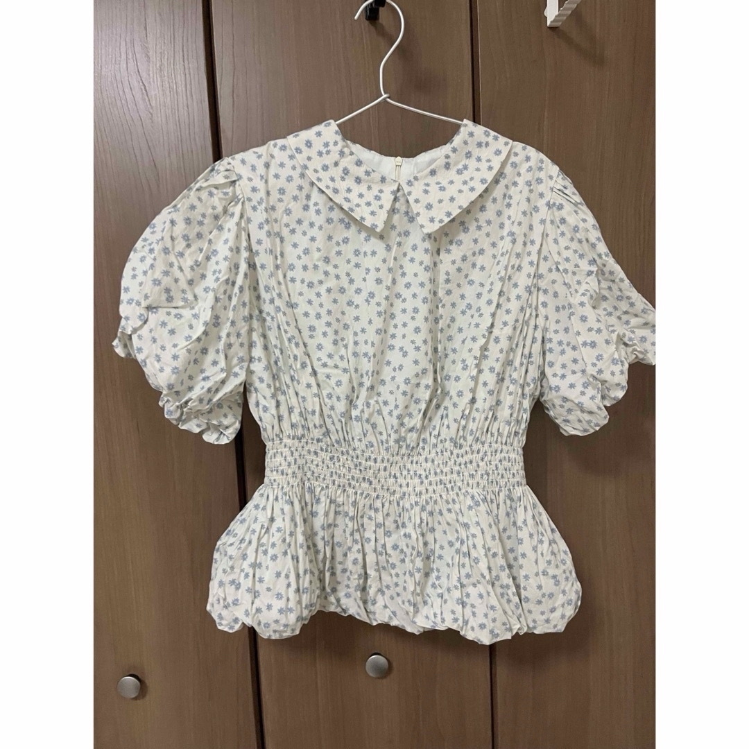 POPPY バルーンブラウス 花柄の通販 by wmi shop｜ラクマ